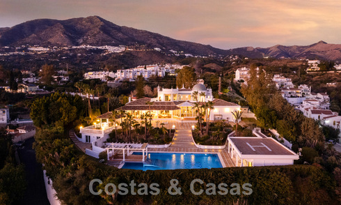 Spacious, Spanish palatial estate with breathtaking sea views for sale near Mijas Pueblo, Costa del Sol 54037