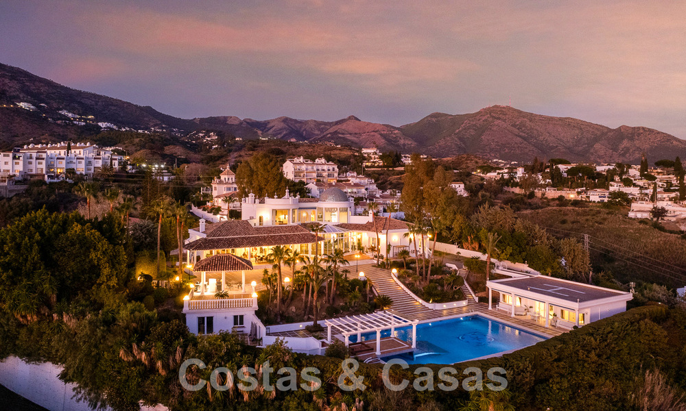 Spacious, Spanish palatial estate with breathtaking sea views for sale near Mijas Pueblo, Costa del Sol 54038