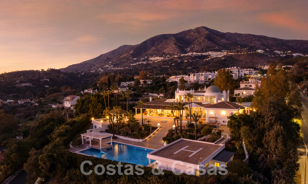 Spacious, Spanish palatial estate with breathtaking sea views for sale near Mijas Pueblo, Costa del Sol 54039