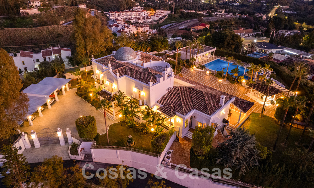 Spacious, Spanish palatial estate with breathtaking sea views for sale near Mijas Pueblo, Costa del Sol 54041