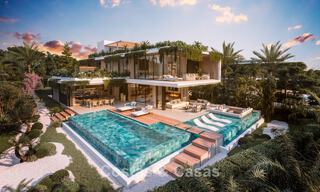 Exclusive development with 5 avant-garde designer villas for sale with panoramic sea views in Cascada de Camojan, Marbella 54042 