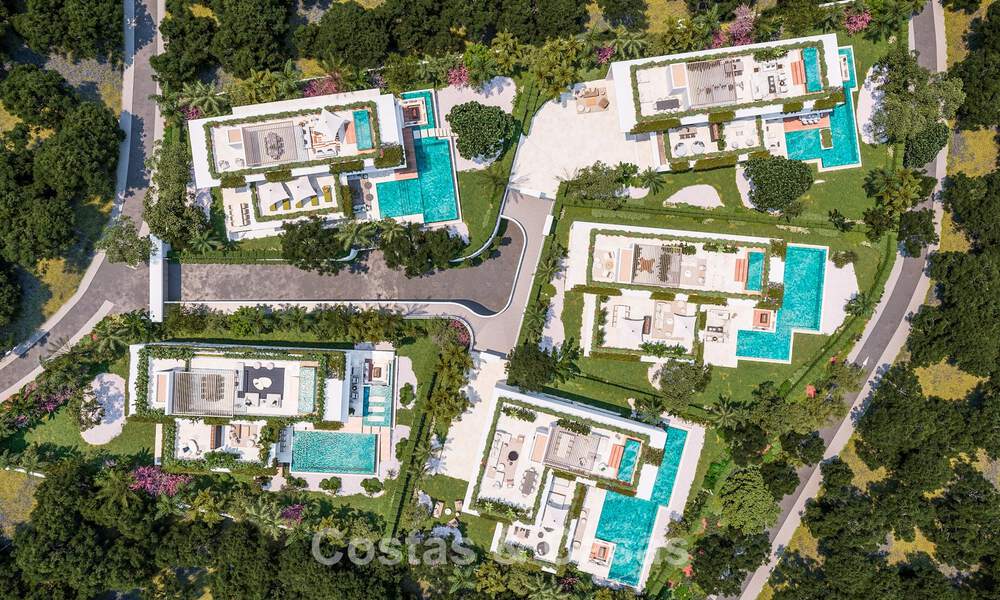 Exclusive development with 5 avant-garde designer villas for sale with panoramic sea views in Cascada de Camojan, Marbella 54044