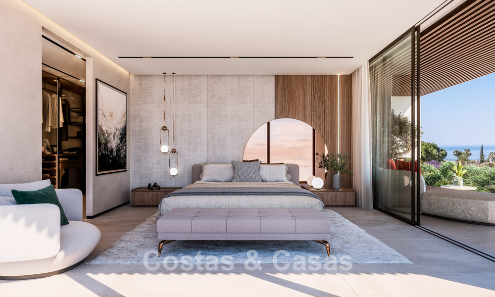 Exclusive development with 5 avant-garde designer villas for sale with panoramic sea views in Cascada de Camojan, Marbella 54047