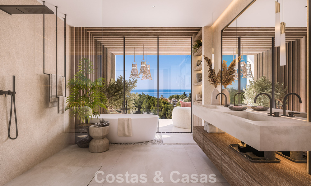 Exclusive development with 5 avant-garde designer villas for sale with panoramic sea views in Cascada de Camojan, Marbella 54048