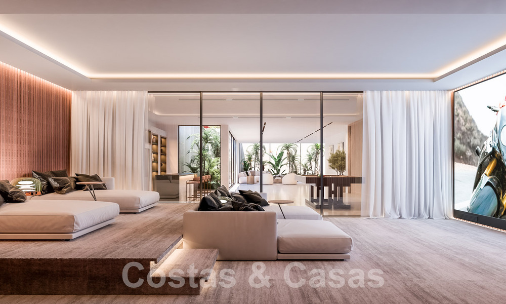 Exclusive development with 5 avant-garde designer villas for sale with panoramic sea views in Cascada de Camojan, Marbella 58231