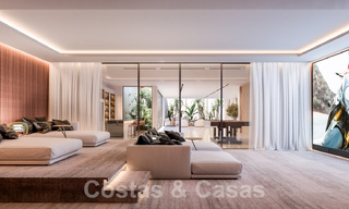 Exclusive development with 5 avant-garde designer villas for sale with panoramic sea views in Cascada de Camojan, Marbella 58231 