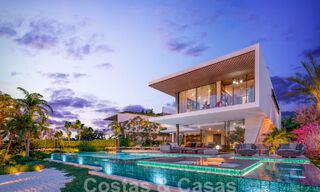 Exclusive development with 5 avant-garde designer villas for sale with panoramic sea views in Cascada de Camojan, Marbella 58232 