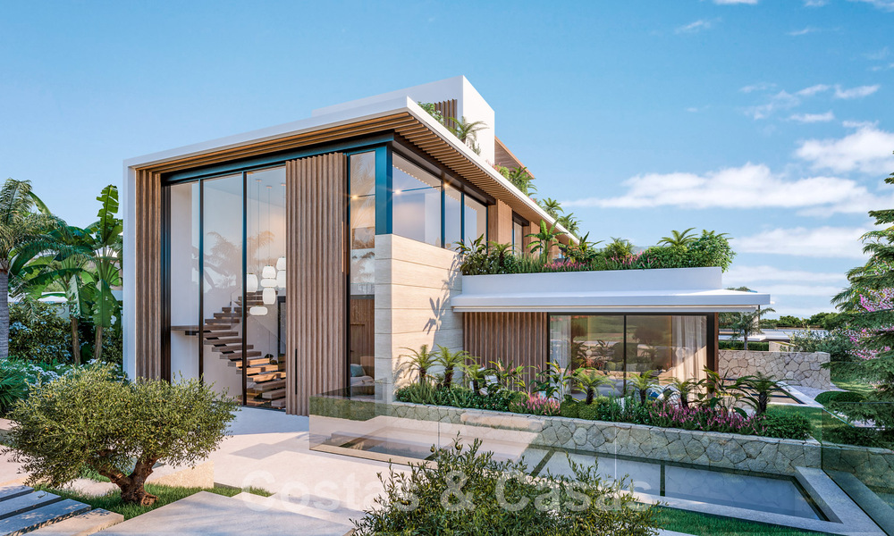 Exclusive development with 5 avant-garde designer villas for sale with panoramic sea views in Cascada de Camojan, Marbella 58235