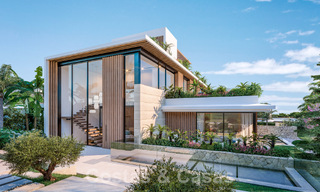 Exclusive development with 5 avant-garde designer villas for sale with panoramic sea views in Cascada de Camojan, Marbella 58235 