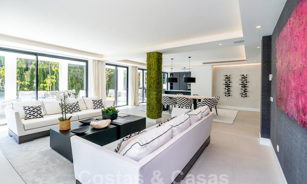 Contemporary renovated luxury villa for sale in the heart of Nueva Andalucia's golf valley, Marbella 54798