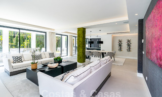 Contemporary renovated luxury villa for sale in the heart of Nueva Andalucia's golf valley, Marbella 54798 