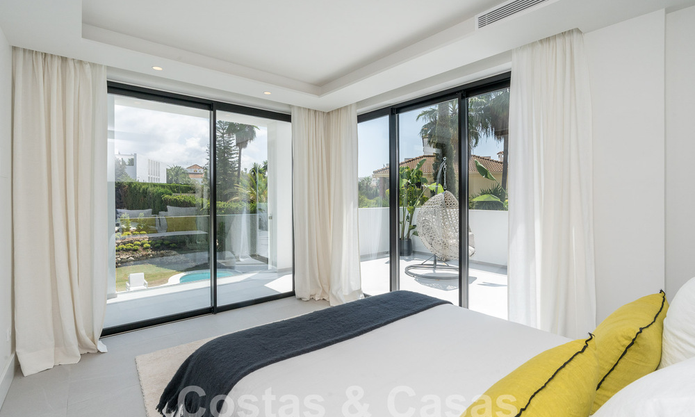 Contemporary renovated luxury villa for sale in the heart of Nueva Andalucia's golf valley, Marbella 54821