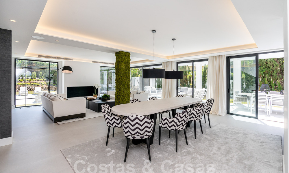Contemporary renovated luxury villa for sale in the heart of Nueva Andalucia's golf valley, Marbella 54825