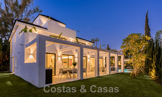 Contemporary renovated luxury villa for sale in the heart of Nueva Andalucia's golf valley, Marbella 61976 