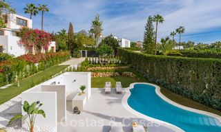 Contemporary renovated luxury villa for sale in the heart of Nueva Andalucia's golf valley, Marbella 61993 