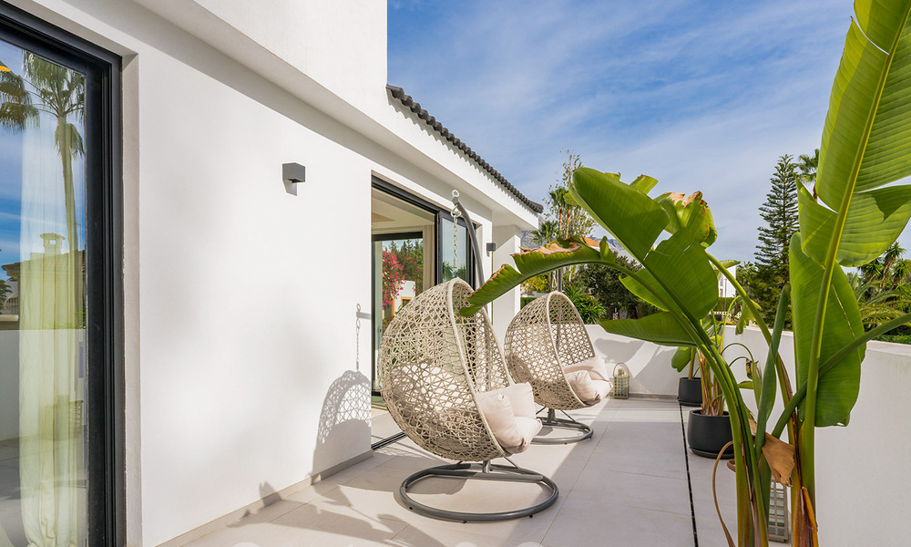 Contemporary renovated luxury villa for sale in the heart of Nueva Andalucia's golf valley, Marbella 61996