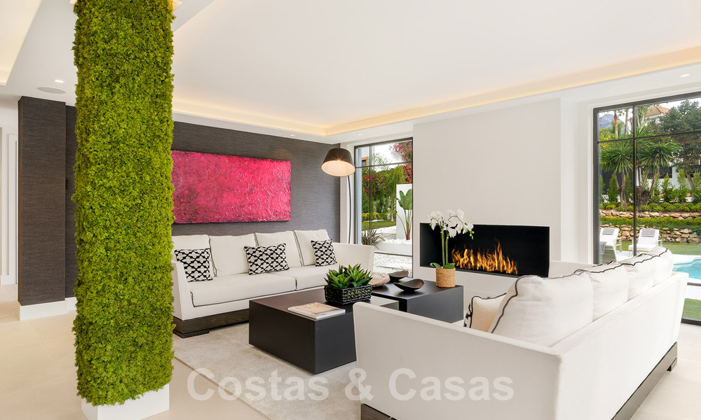 Contemporary renovated luxury villa for sale in the heart of Nueva Andalucia's golf valley, Marbella 61999