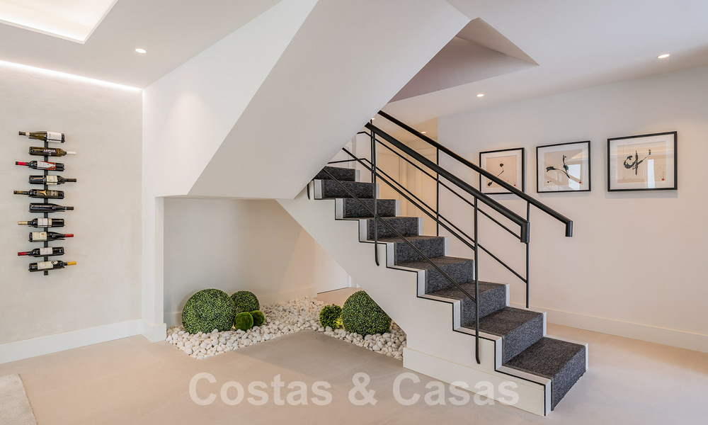 Contemporary renovated luxury villa for sale in the heart of Nueva Andalucia's golf valley, Marbella 62005