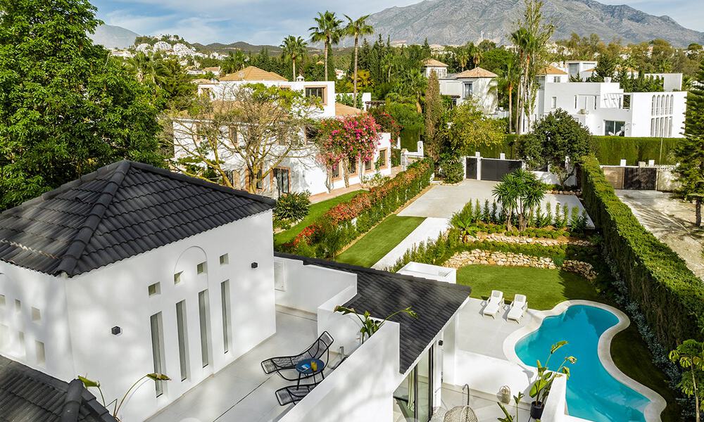 Contemporary renovated luxury villa for sale in the heart of Nueva Andalucia's golf valley, Marbella 62006