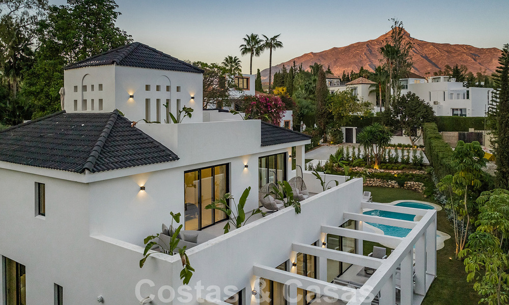 Contemporary renovated luxury villa for sale in the heart of Nueva Andalucia's golf valley, Marbella 62007