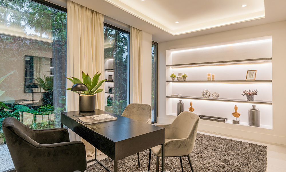 Contemporary renovated luxury villa for sale in the heart of Nueva Andalucia's golf valley, Marbella 62011