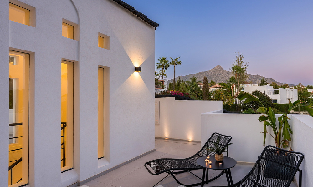 Contemporary renovated luxury villa for sale in the heart of Nueva Andalucia's golf valley, Marbella 62019