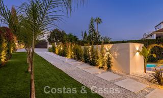 Contemporary renovated luxury villa for sale in the heart of Nueva Andalucia's golf valley, Marbella 62022 