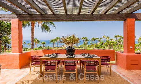 Unique luxury penthouse for sale, frontline beach on the New Golden Mile between Marbella and Estepona centre 54234