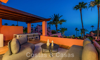 Luxury penthouse for sale in an exclusive beachfront complex on the New Golden Mile, Marbella - Estepona 55107 