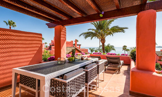 Luxury penthouse for sale in an exclusive beachfront complex on the New Golden Mile, Marbella - Estepona 55128 