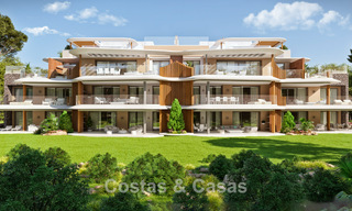 New on the market! Luxury apartments with innovative design for sale in a large nature and golf resort in Marbella - Benahavis 54736 