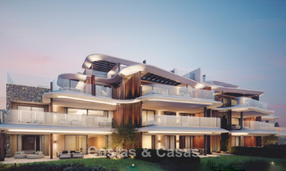 Luxury apartments with innovative design for sale in a large nature and golf resort in Marbella - Benahavis 54739 
