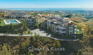 New on the market! Luxury apartments with innovative design for sale in a large nature and golf resort in Marbella - Benahavis 54743 