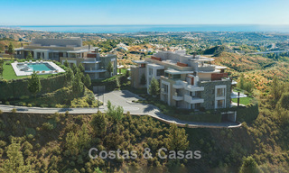Luxury apartments with innovative design for sale in a large nature and golf resort in Marbella - Benahavis 54743 