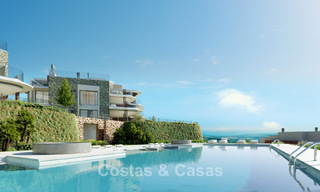 Luxury apartments with innovative design for sale in a large nature and golf resort in Marbella - Benahavis 54749 
