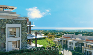 Luxury apartments with innovative design for sale in a large nature and golf resort in Marbella - Benahavis 54756 