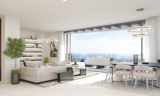 Luxury apartments with innovative design for sale in a large nature and golf resort in Marbella - Benahavis 54757 