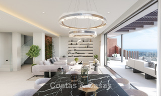 Luxury apartments with innovative design for sale in a large nature and golf resort in Marbella - Benahavis 54758 