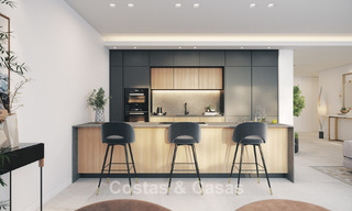 Luxury apartments with innovative design for sale in a large nature and golf resort in Marbella - Benahavis 54761 