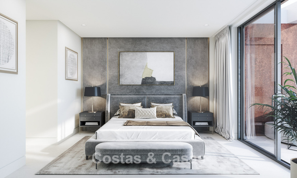 Luxury apartments with innovative design for sale in a large nature and golf resort in Marbella - Benahavis 54763