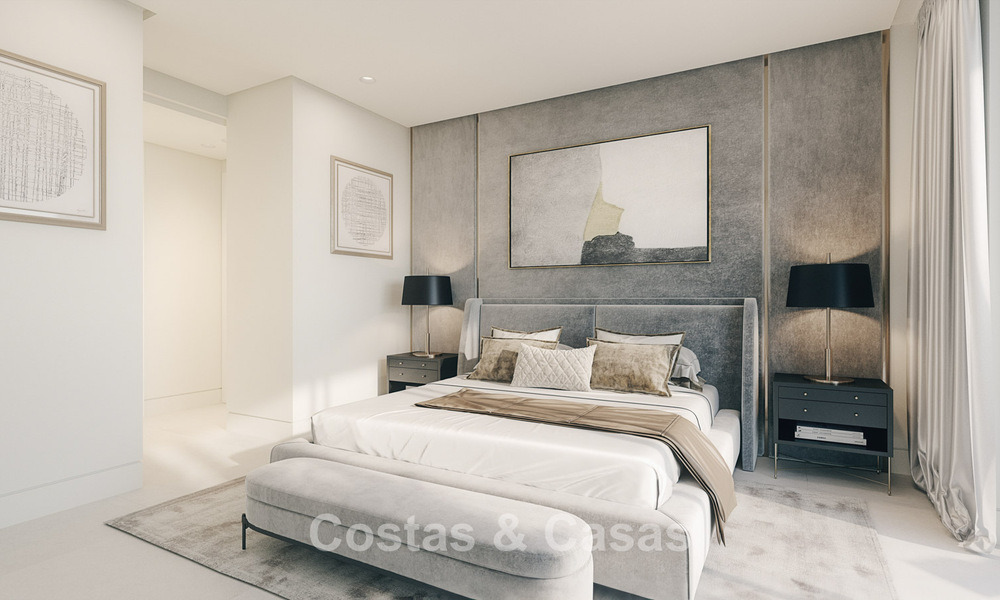 Luxury apartments with innovative design for sale in a large nature and golf resort in Marbella - Benahavis 54765