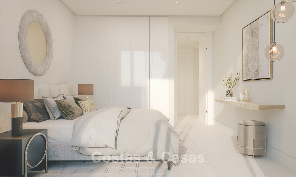 Luxury apartments with innovative design for sale in a large nature and golf resort in Marbella - Benahavis 54768