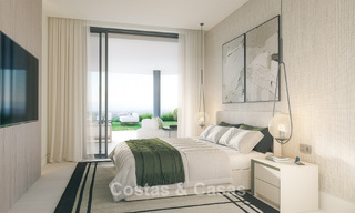 Luxury apartments with innovative design for sale in a large nature and golf resort in Marbella - Benahavis 54769 