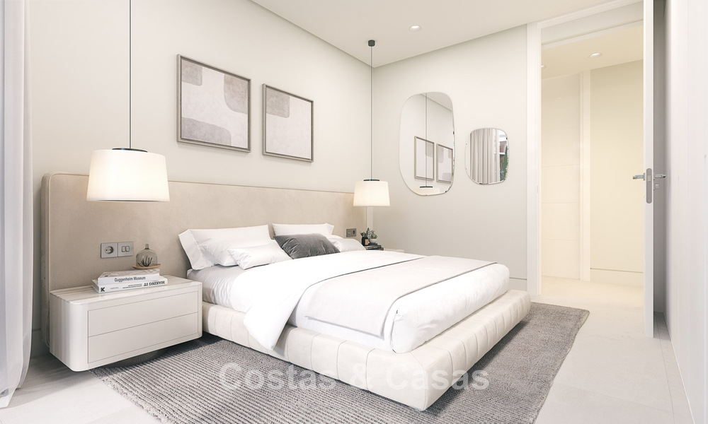 Luxury apartments with innovative design for sale in a large nature and golf resort in Marbella - Benahavis 54771