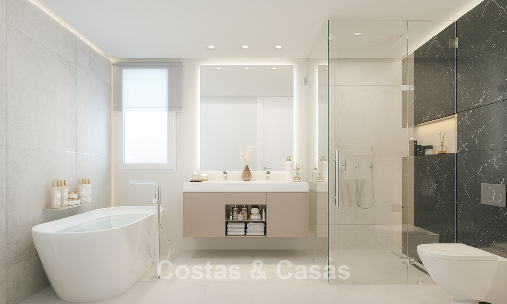 Luxury apartments with innovative design for sale in a large nature and golf resort in Marbella - Benahavis 54773