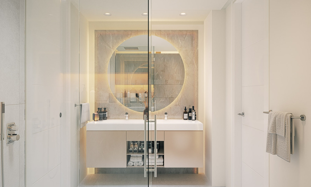 Luxury apartments with innovative design for sale in a large nature and golf resort in Marbella - Benahavis 54775