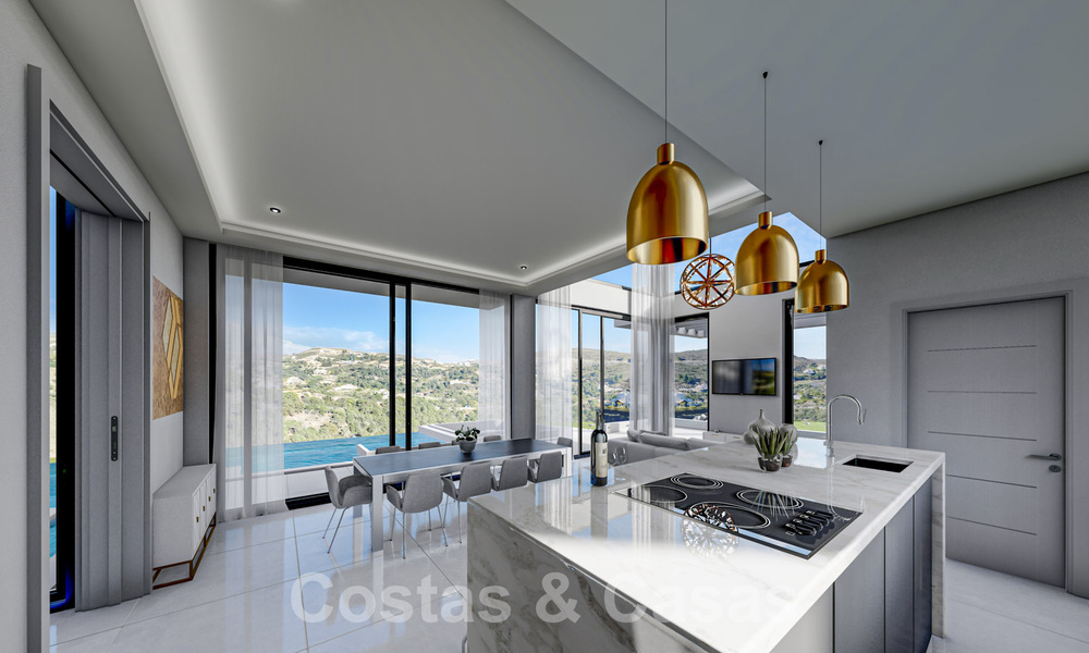 Brand new, modern luxury villa for sale with panoramic views in Marbella - Benahavis 61435