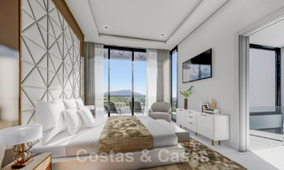 Brand new, modern luxury villa for sale with panoramic views in Marbella - Benahavis 61437 