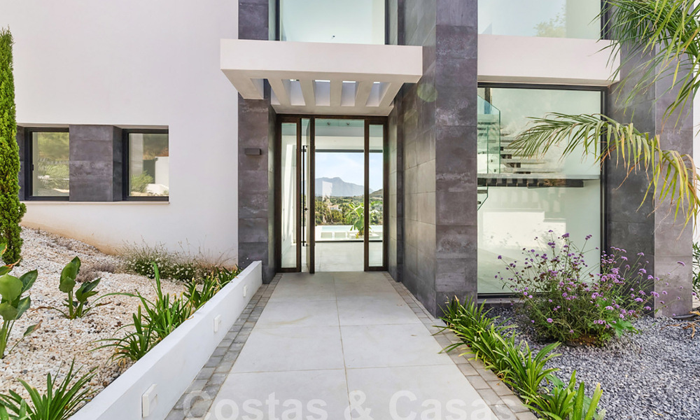 Brand new, modern luxury villa for sale with panoramic views in Marbella - Benahavis 61443