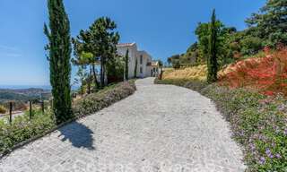 Luxury contemporary Andalusian-style villa for sale in fantastic, natural surroundings of Marbella - Benahavis 55225 